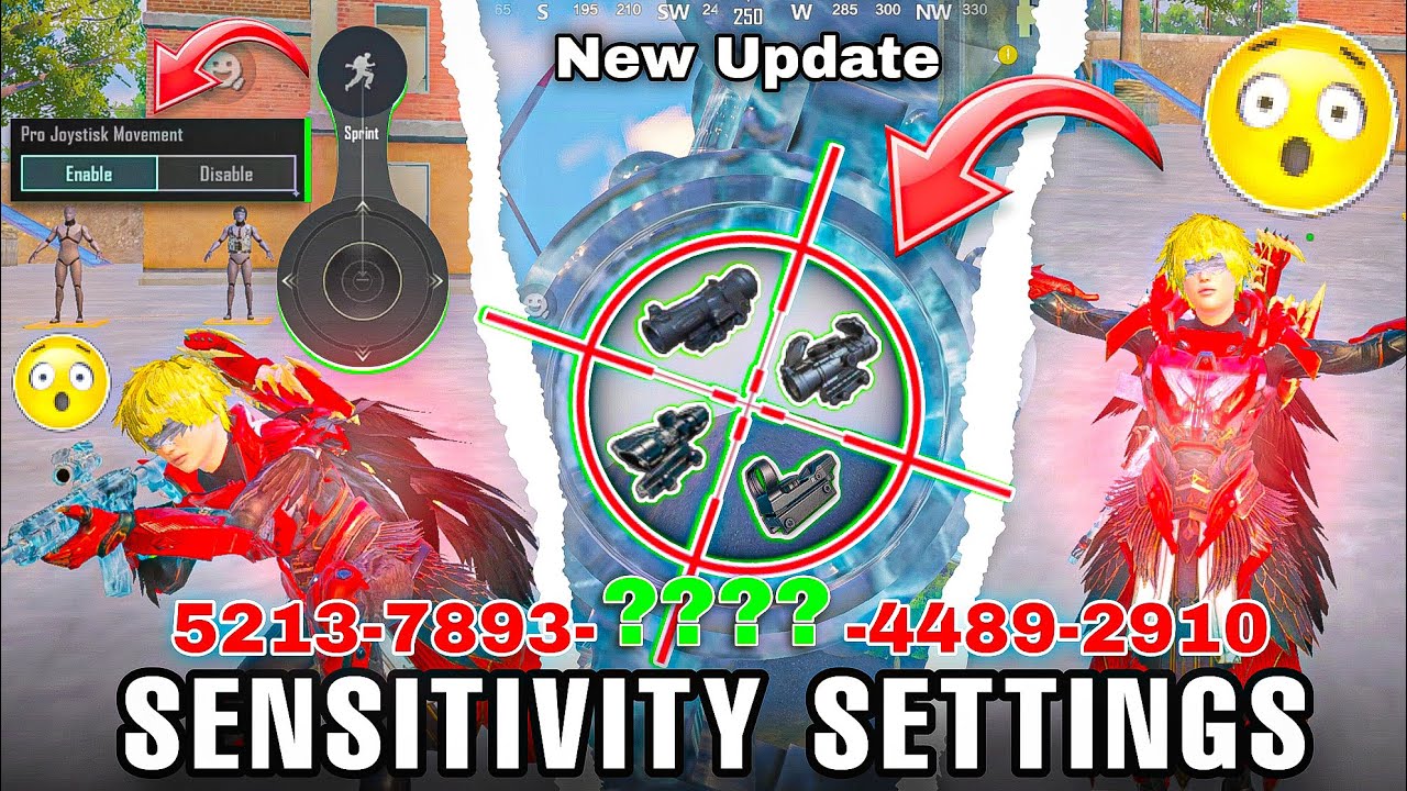 World Best Sensitivity + Handcam Settings And Control for All Devices pubgmobile and bgmi