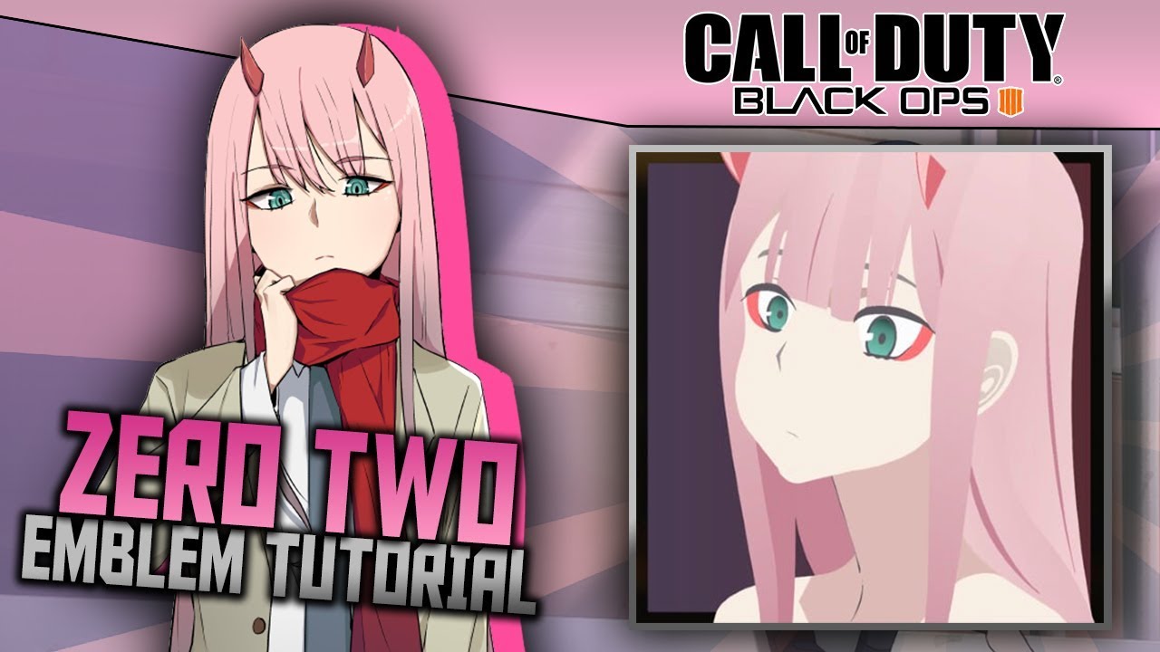 Black Ops 4: Zero Two (Darling in the Franxx) | Anime Emblem Tutorial