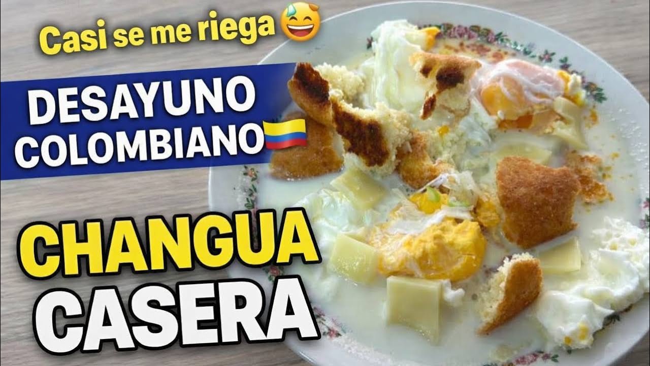 “Haciendo changua en casa… y casi se me riega 😂🍳”