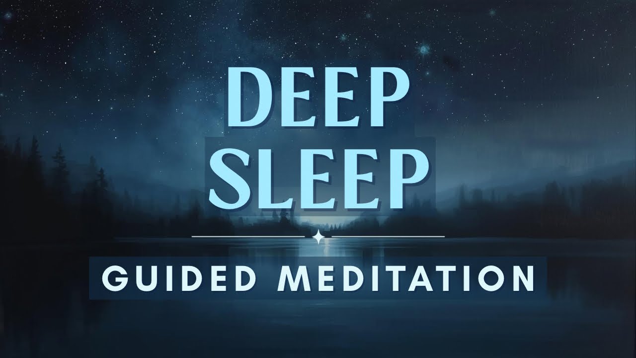 Sleep Meditation for Anxiety, Overthinking & Insomnia • 174 Hz