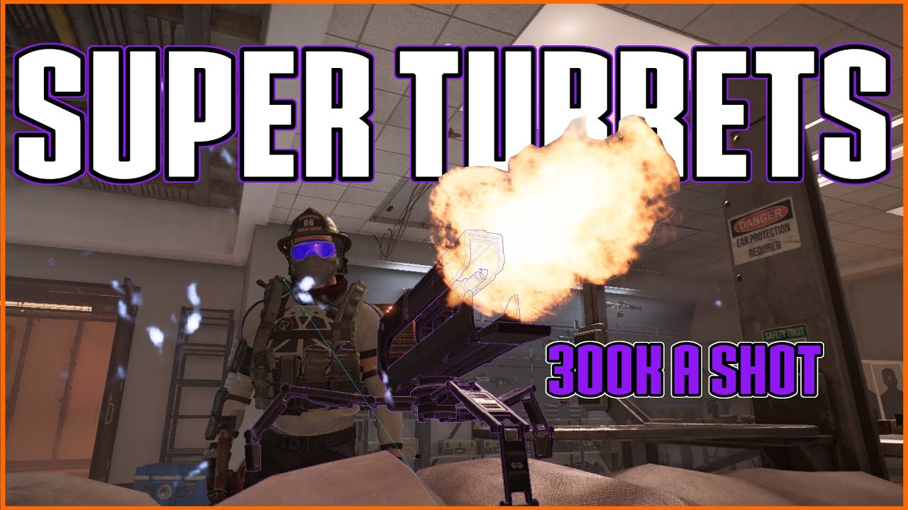 The Division 2 | Solo Legendary Missions With Turrets? | Super Strong Turrets! | PTS