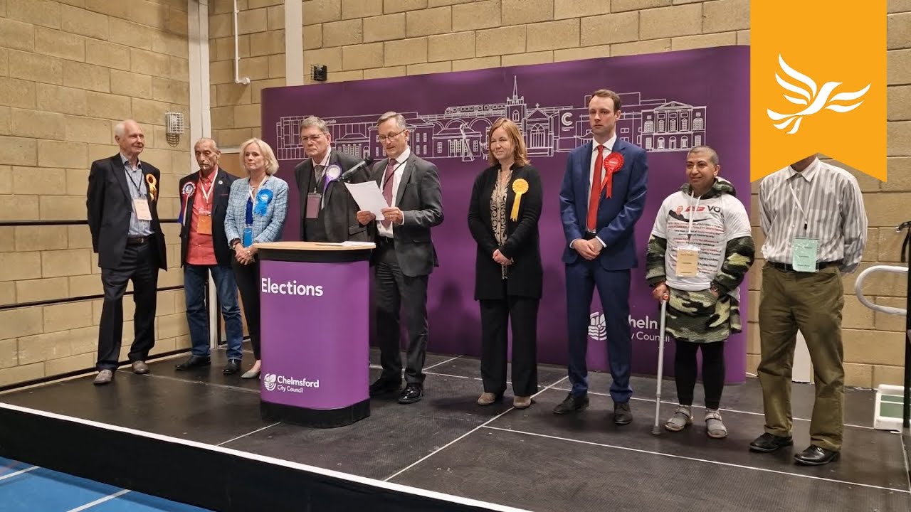 2024 General Election - Chelmsford results declaration