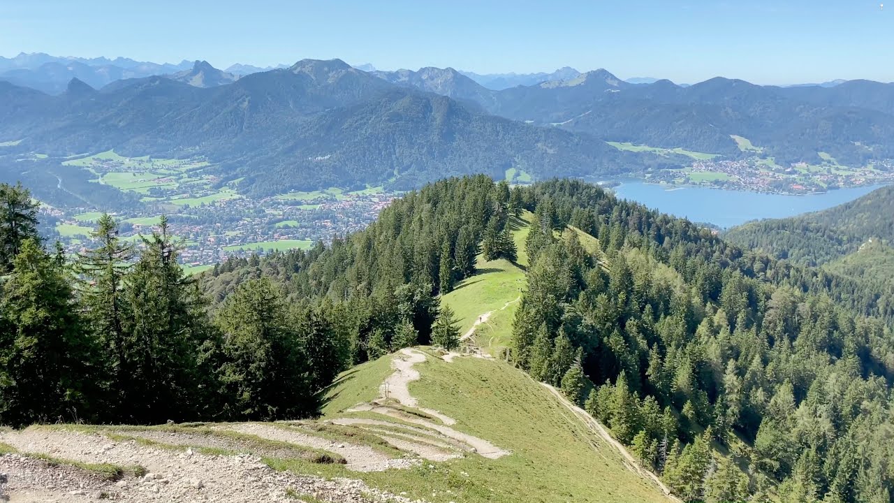 Wanderung zur Baumgartenschneid &uuml;ber den Riederstein (Sept 2020, in 4K)