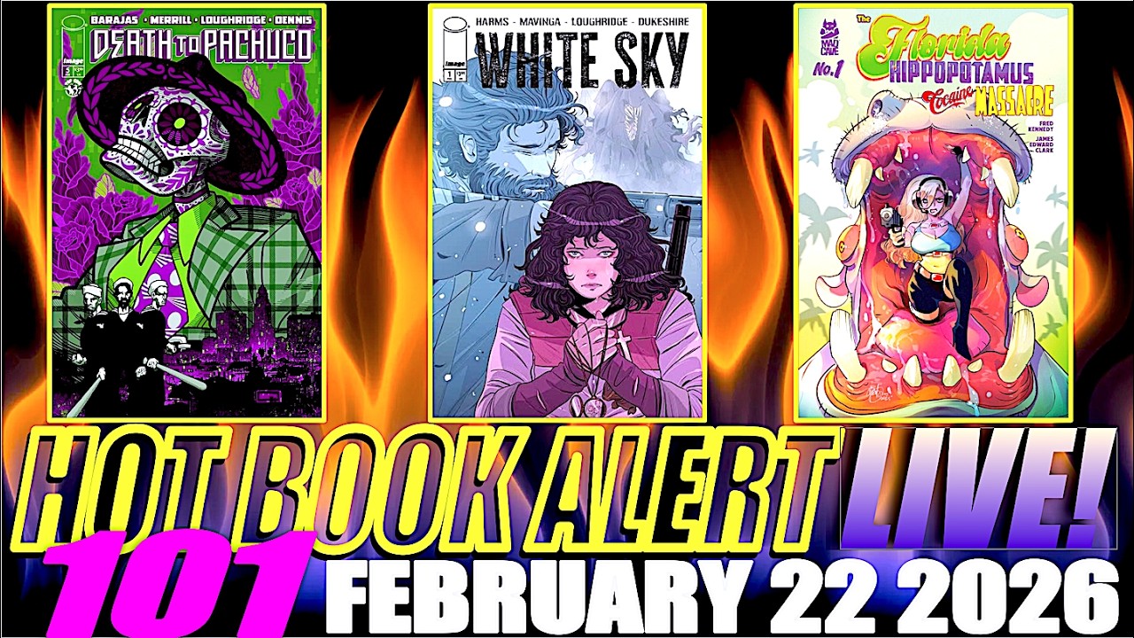 HOT BOOK LALERT LIVE! #101