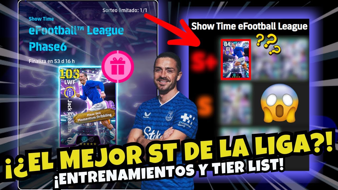 🔥 ¡GREALISH SHOW TIME TOP!, PERO ESTO NO TE VA A GUSTAR.. 🥀 | ENTRENAMIENTOS Y TIER LIST | EFOOTBALL