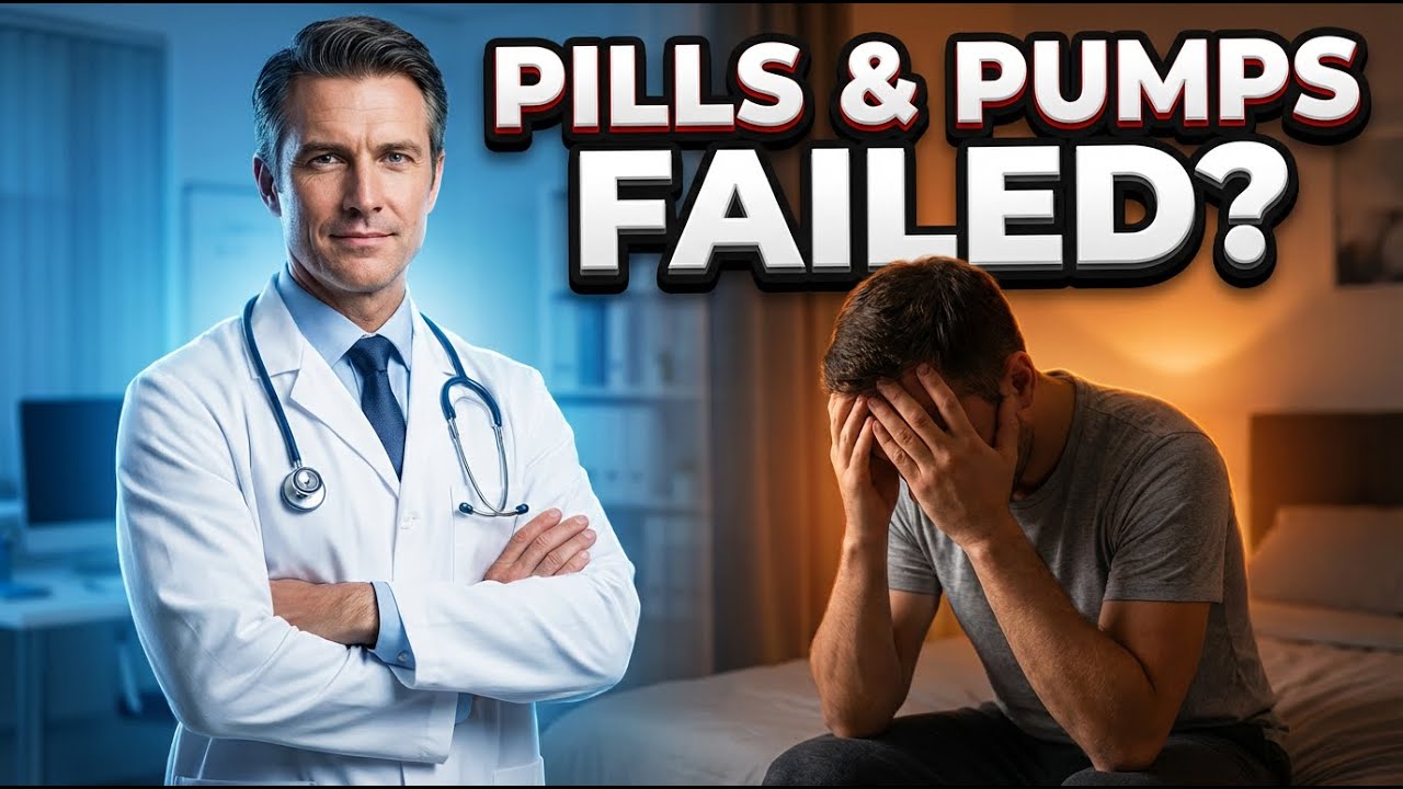 Pills & Pumps Not Working? Urologist Explains How to Regain Strong Erections FAST!
