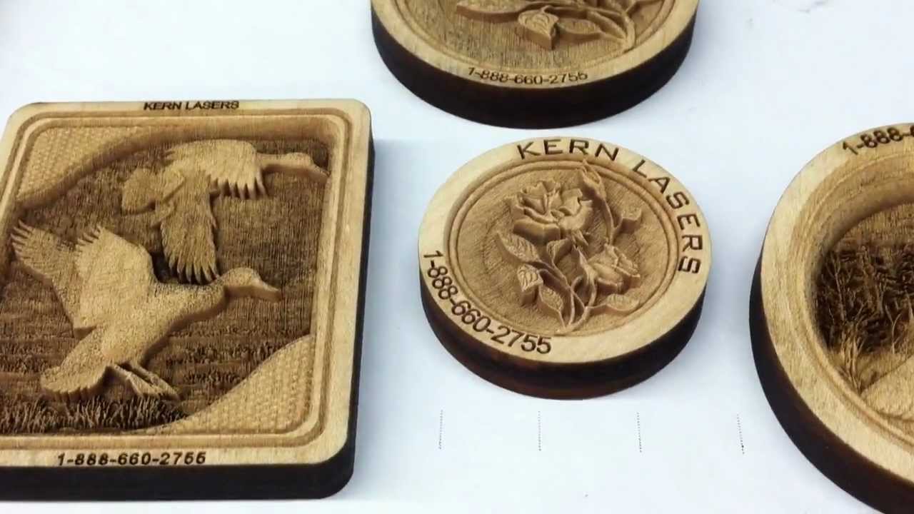 3D laser gravação em alta velocidade por KERN Maquinas CNC