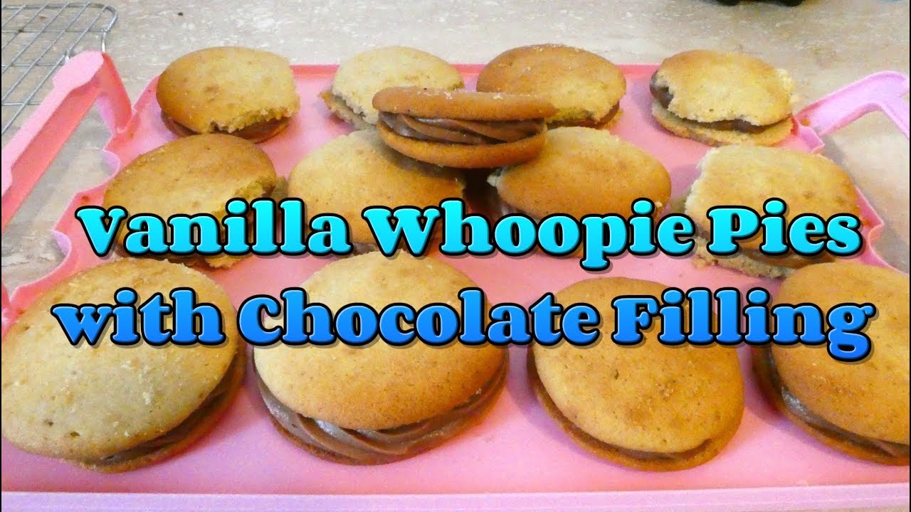 Vanilla Whoopie Pies with Chocolate Buttercream Recipe