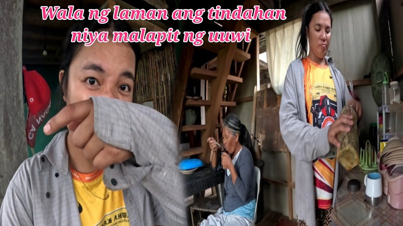 WALA NG LAMAN ANG TINDAHAN NIYA MALAPIT NG UMUWI HINDI KONA KAYANG IWAN NAG IYAKAN 😢 