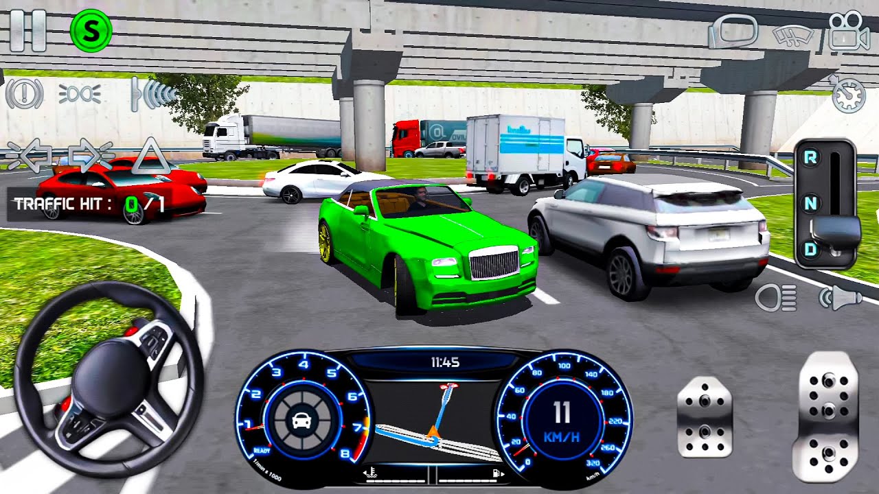 Real Driving Sim #39 Luxury Car & No Damage mission! Android gameplay