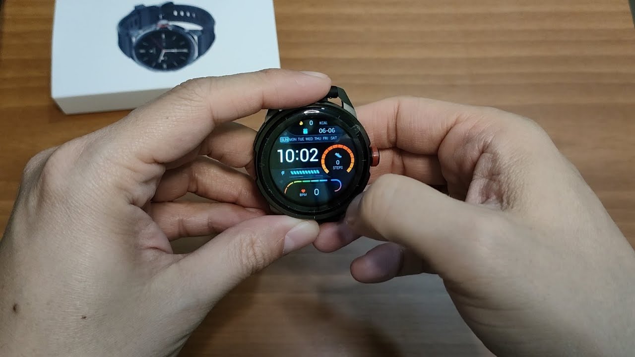 Smartwatch C19 unboxing and quick menu view