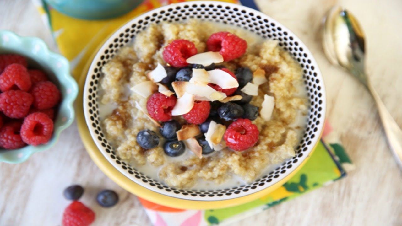✅ Como hacer QUINOA Desayuno Delicioso y Saludable / Alicia Borchardt