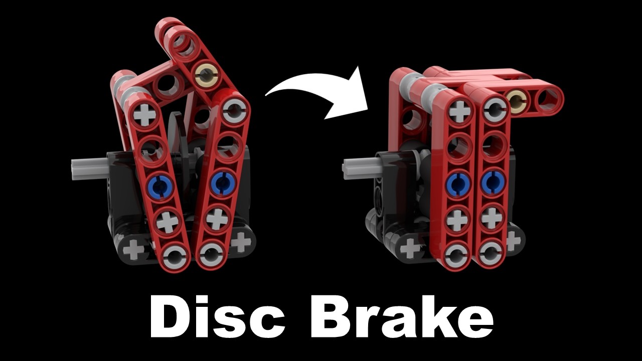7 Brake Mechanisms in LEGO Technic