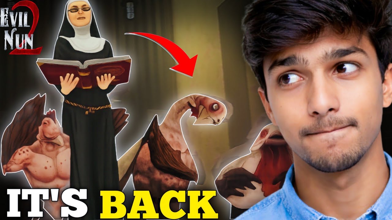 CHICKEN IS VERY DANGEROUS 😨 ( EVIL NUN 2 )