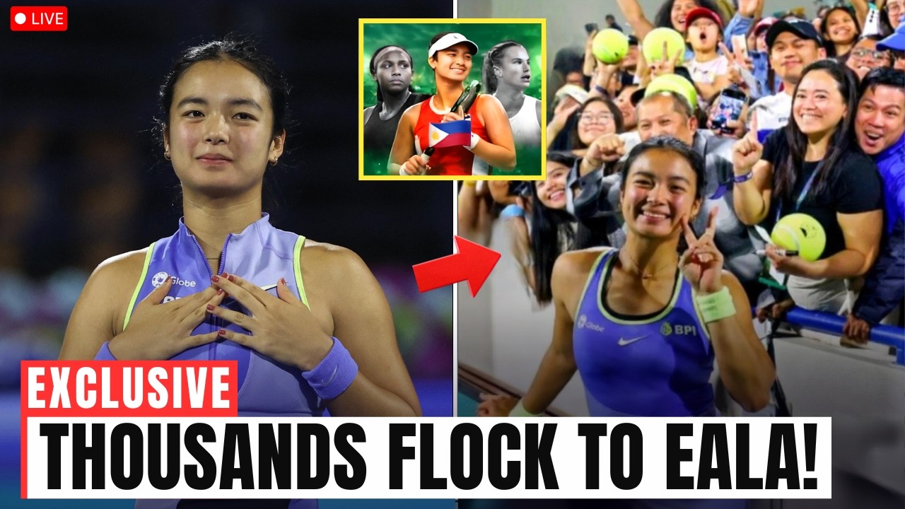 WTA in Shock as Thousands Flock to Alex Eala’s Indian Wells Training!