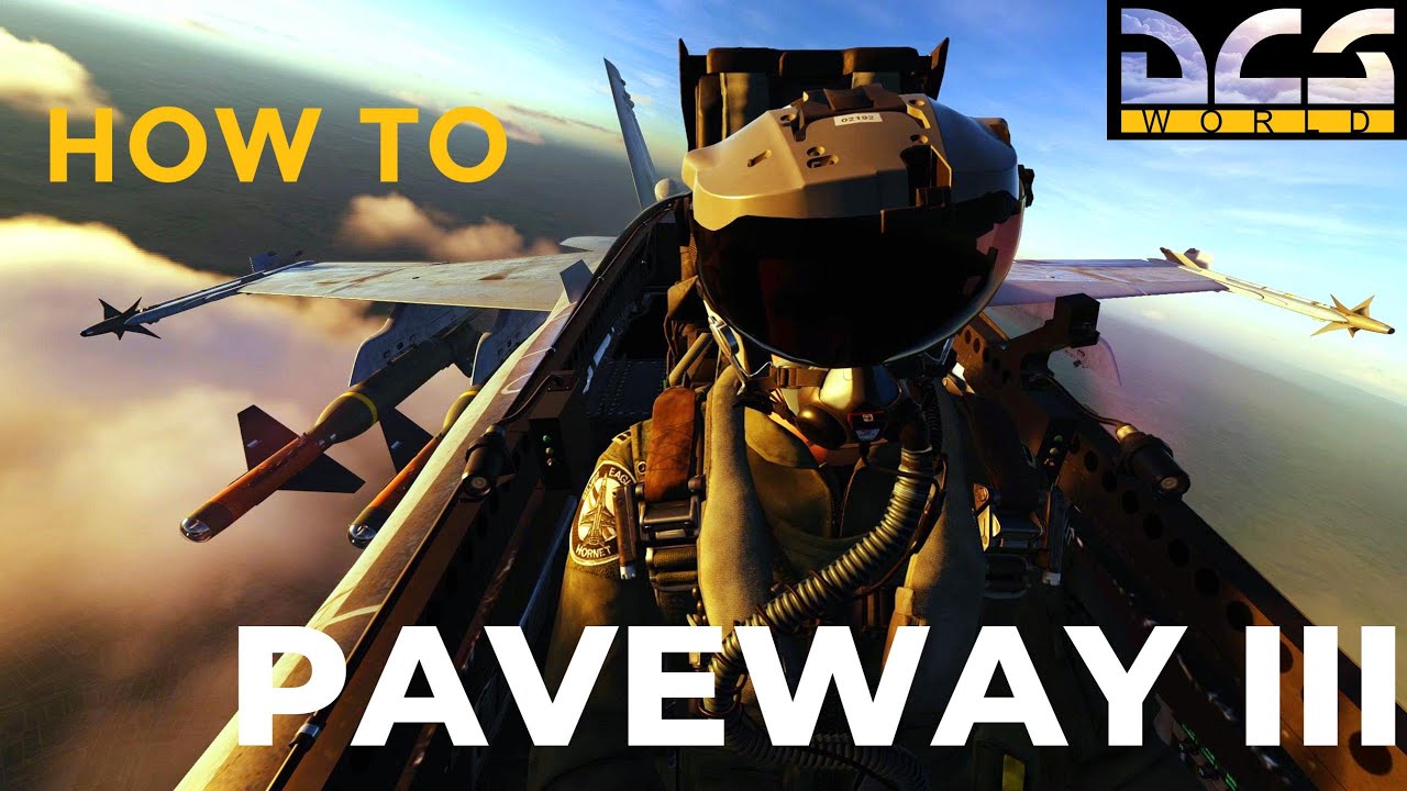 How to use the Paveway III in an F/A-18 Hornet | DCS Mission Inherent Resolve campaign