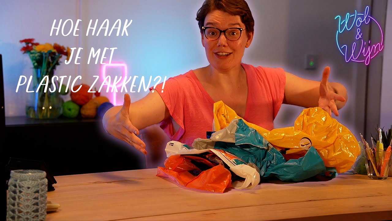 Haken met PLASTIC ZAKKEN is ZO leuk!