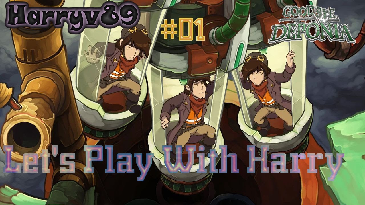 Goodbye Deponia PL - Przywitajmy niezdarnego Rufusa - Let's Play #01 PL