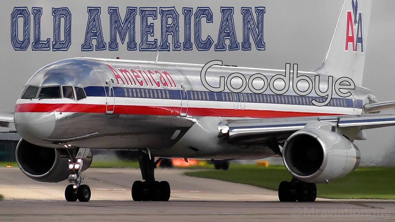 Goodbye Old American - American Airlines Iconic Old Livery Tribute (HD)