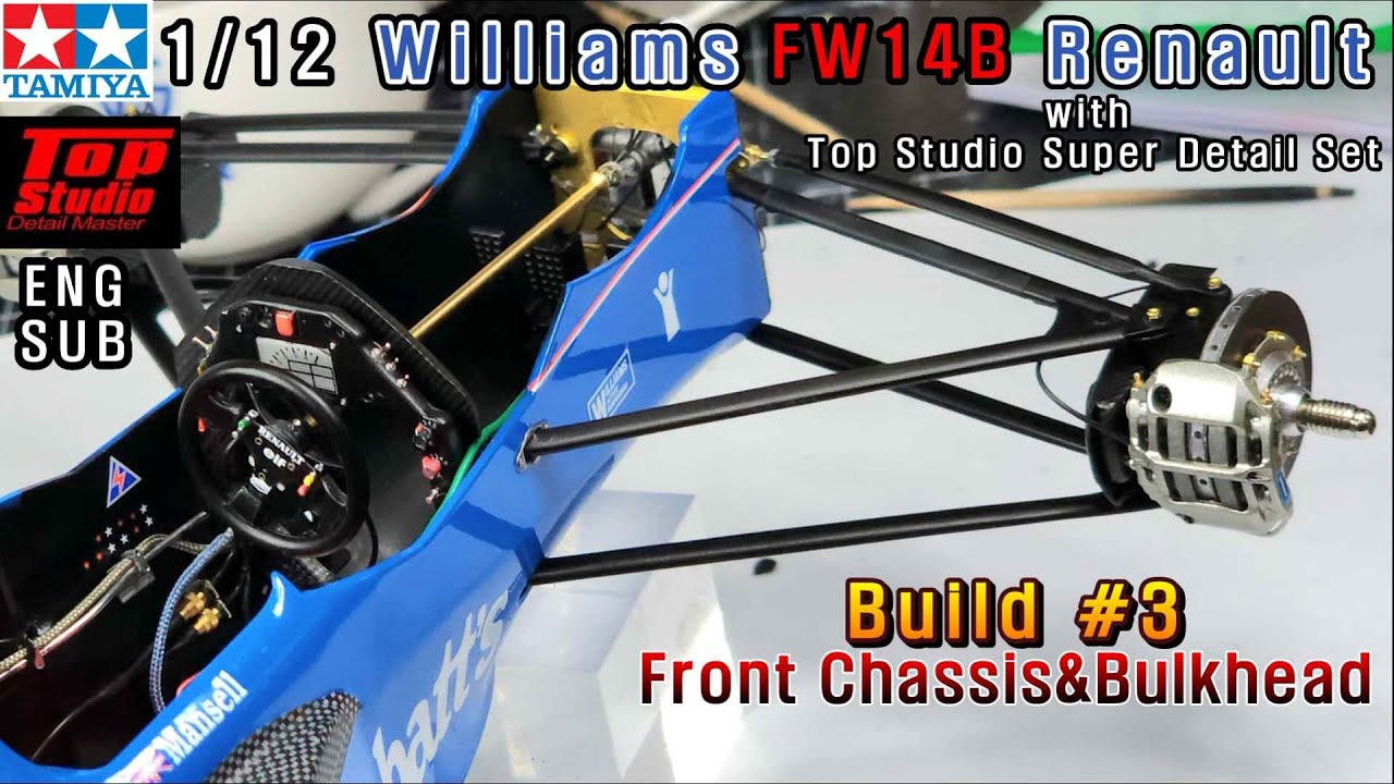 [TAMIYA] 1/12 Scale Model Williams FW14B Renault #3