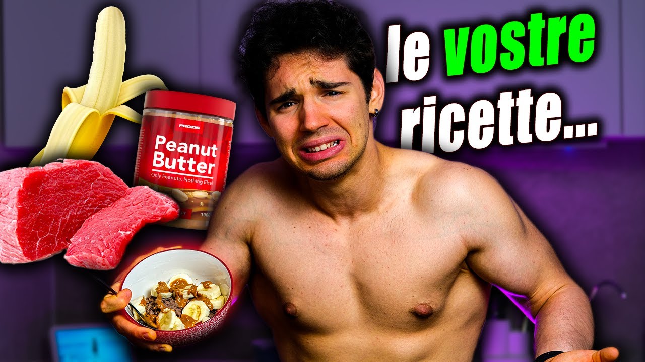 MANGIO RICETTE FIT DEI MIEI ISCRITTI PER 24h * Ho Avuto Paura💀* | Ep 3