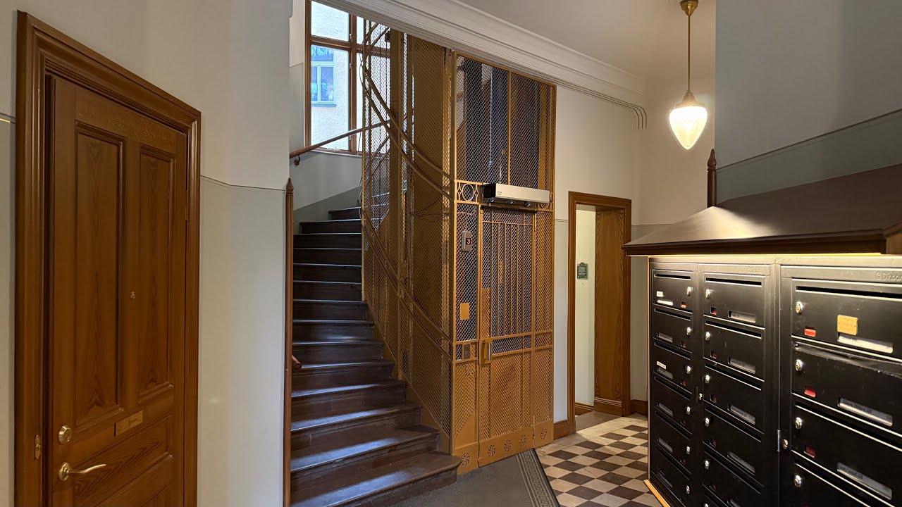 Historischer Aufzug (Stockholm) Wohnhaus 