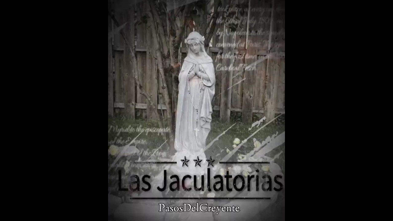 Las jaculatorias. #pasosdelcreyente #frailescapuchinos