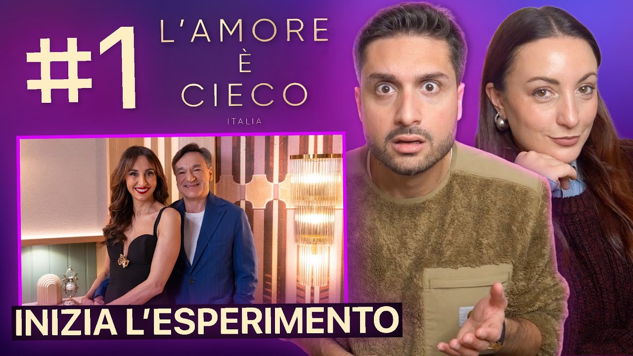 CI SI PUÒ INNAMORARE AL BUIO? 👩‍❤️‍💋‍👨​ | REACTION PRIMA PUNTATA DE 