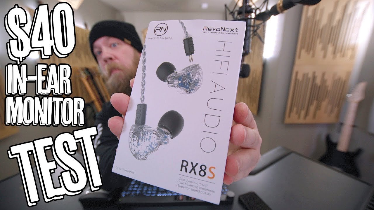 $40 IEM Test! RevoNext RX8S!