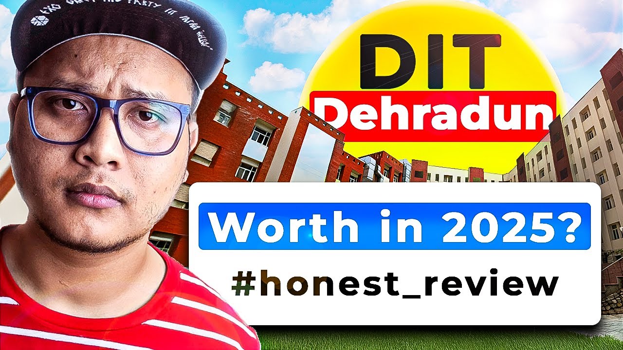 DIT Dehradun Worth it in 2025? 🤔 Full Review: Placements, Fees & Reality Check 🔥