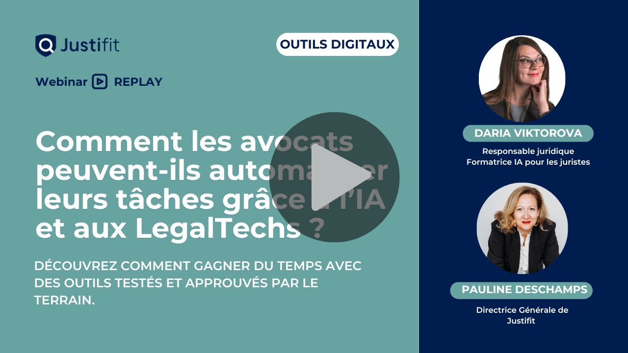 [WEBINAR] Comment les avocats peuvent-ils automatiser leurs tâches grâce à l’IA et aux LegalTechs ?