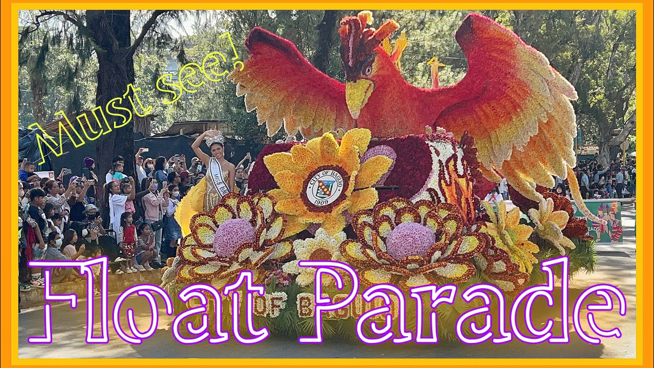 Panagbenga 2023 || Day 2 Float Parade || Baguio City