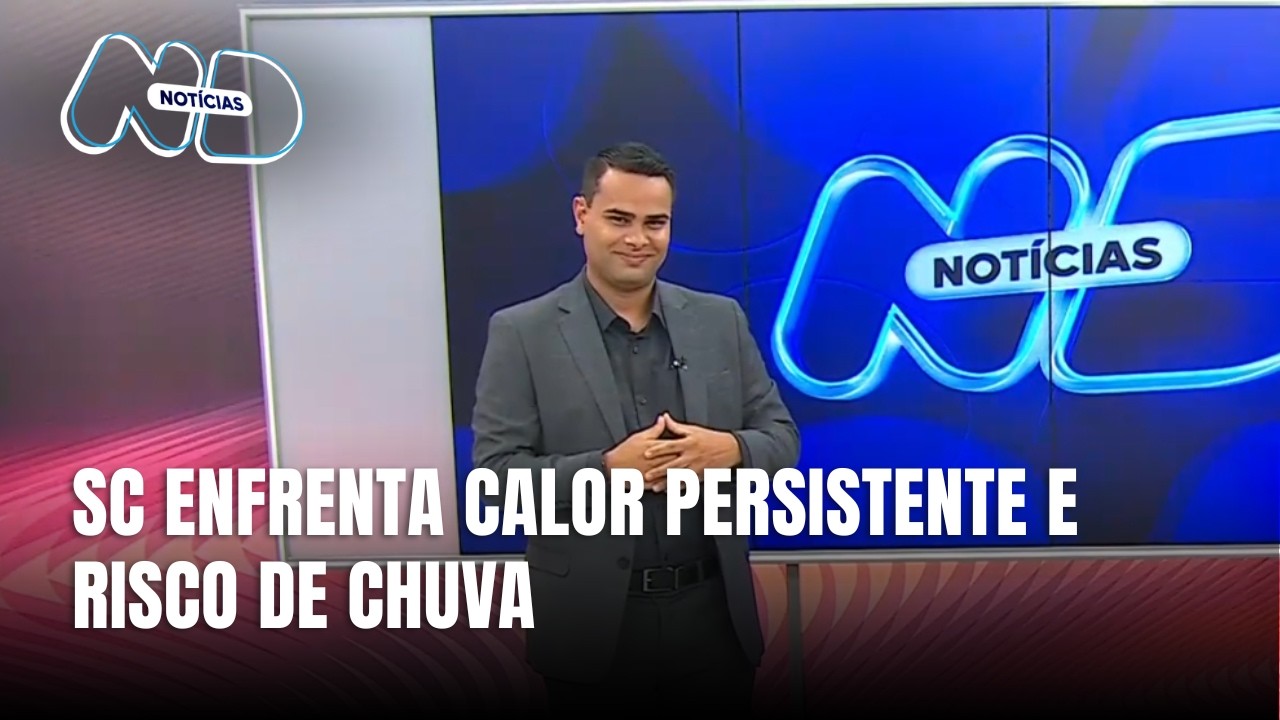 Central do Tempo - SC enfrenta calor e amplitude térmica com possíveis temporais