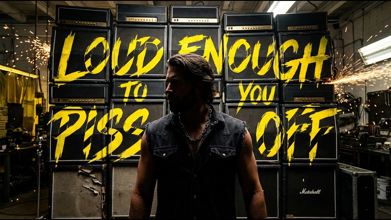 Clank Williams | Loud Enough to Piss You Off (Official Lyric Video) [Max Volume Warning]