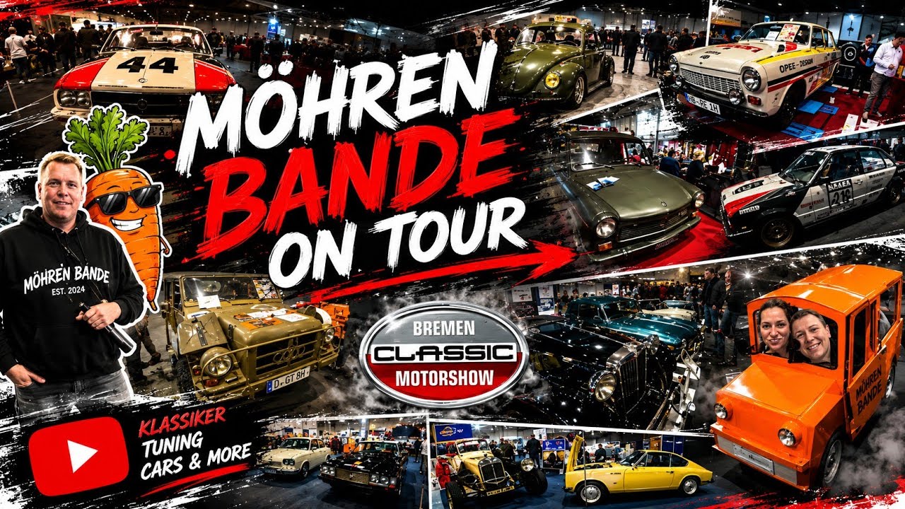 BREMEN CLASSIC MOTORSHOW 2026 ON TOUR. TEIL 1.