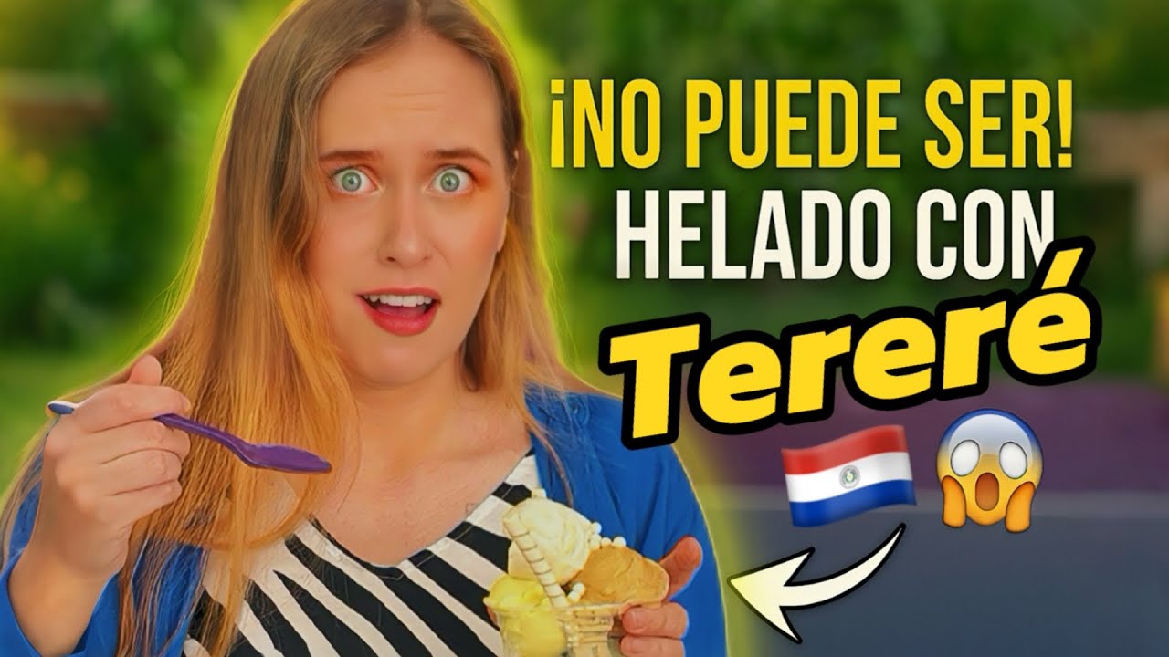 ¡Descubre el helado más extraño de Paraguay! con tereré y camarones..