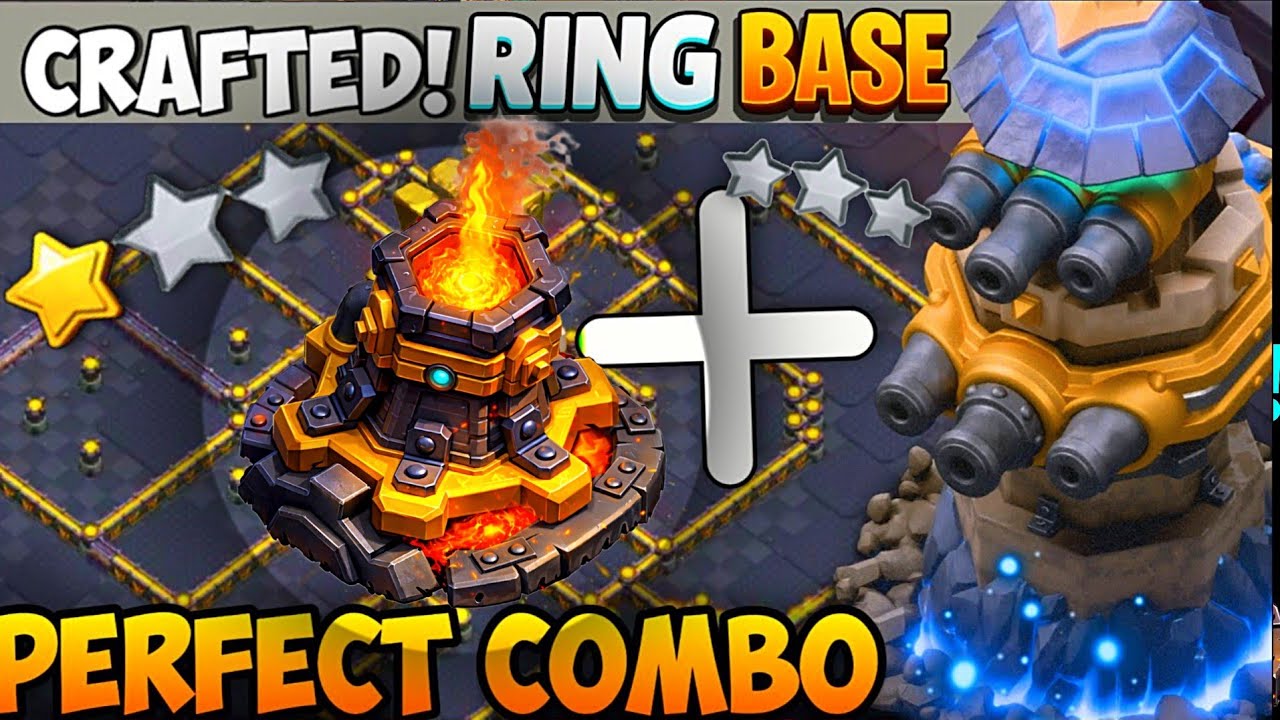 LAVALAUNCHER !! Crafted Defence Th18 For War Push ( CRAFTED Ring base) Th18  War base With Crafted 