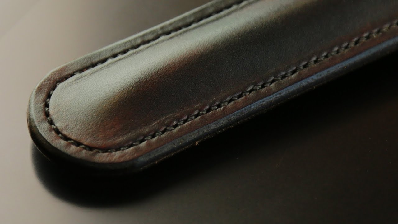 DIY Apple Pencil Case - Easy Leather craft Project