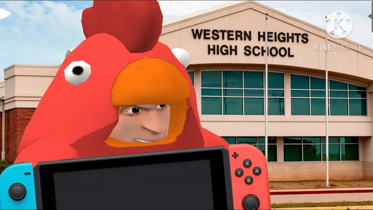 Evil Chicken Brings His Nintendo Switch To School/Grounded