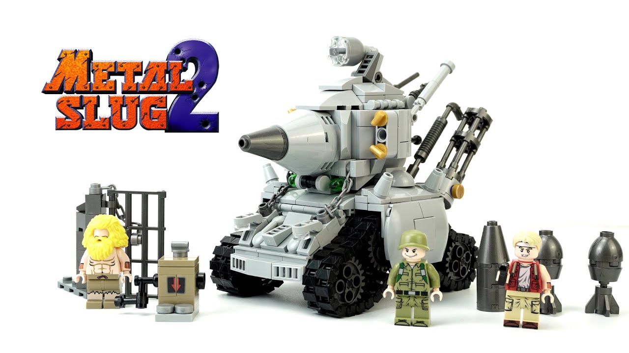 Lego Military: METAL SLUG 2 SV-001 Brick Set Unbox & Build | Unofficial Lego