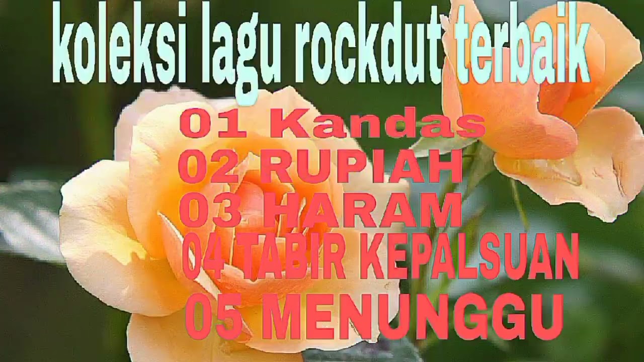 Koleksi lagu dangdut versi rock terbaik