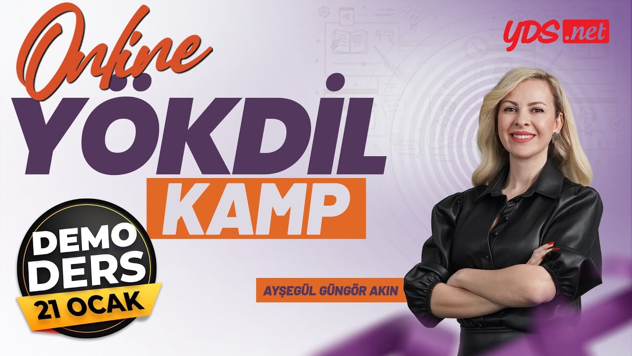 ONLINE YÖKDİL SORU ÇÖZÜM KAMPI | DEMO DERS Şubat 2025