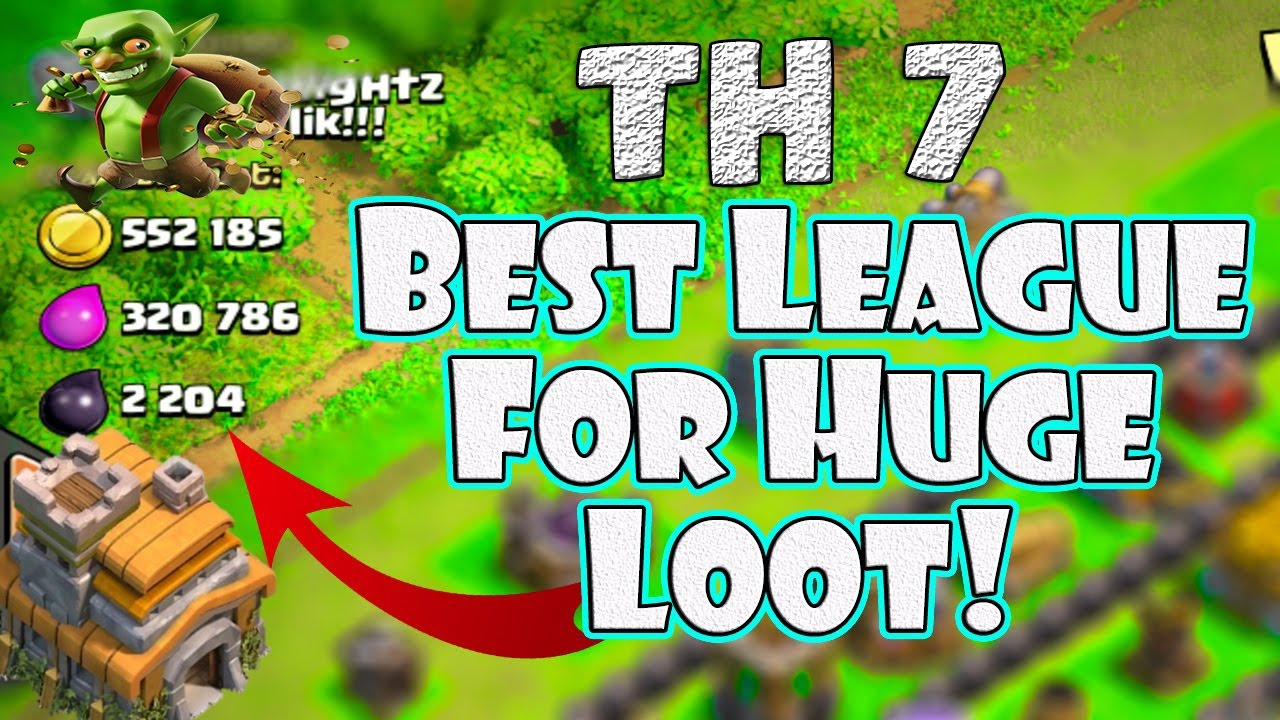 Th7 Farming Attack Strategy | Best League To Farm For Maximum Big Loot | Clash Of Clans