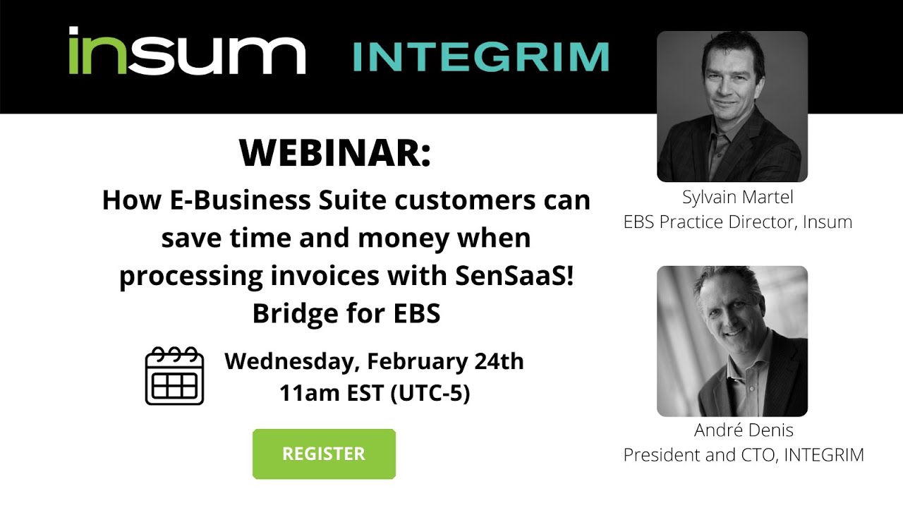 Introducing SenSaaS! Bridge for e-Business Suite