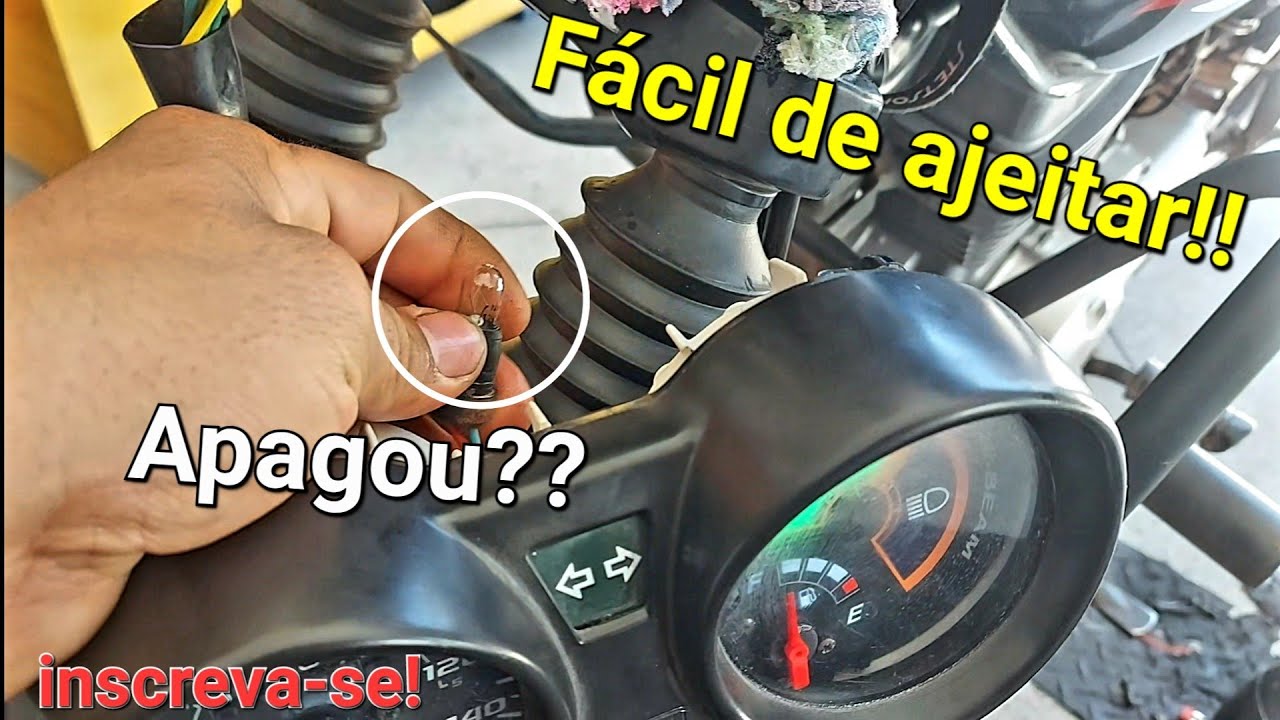 Painel da sua moto apagou pode ser apenas isso *DICA ELETRICA*