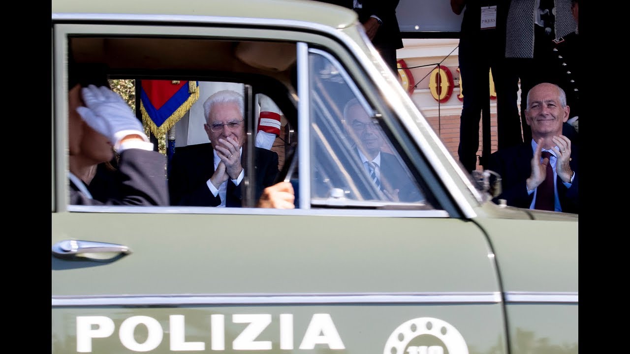 Il Presidente Mattarella al raduno dell’Associazione Nazionale della Polizia di Stato