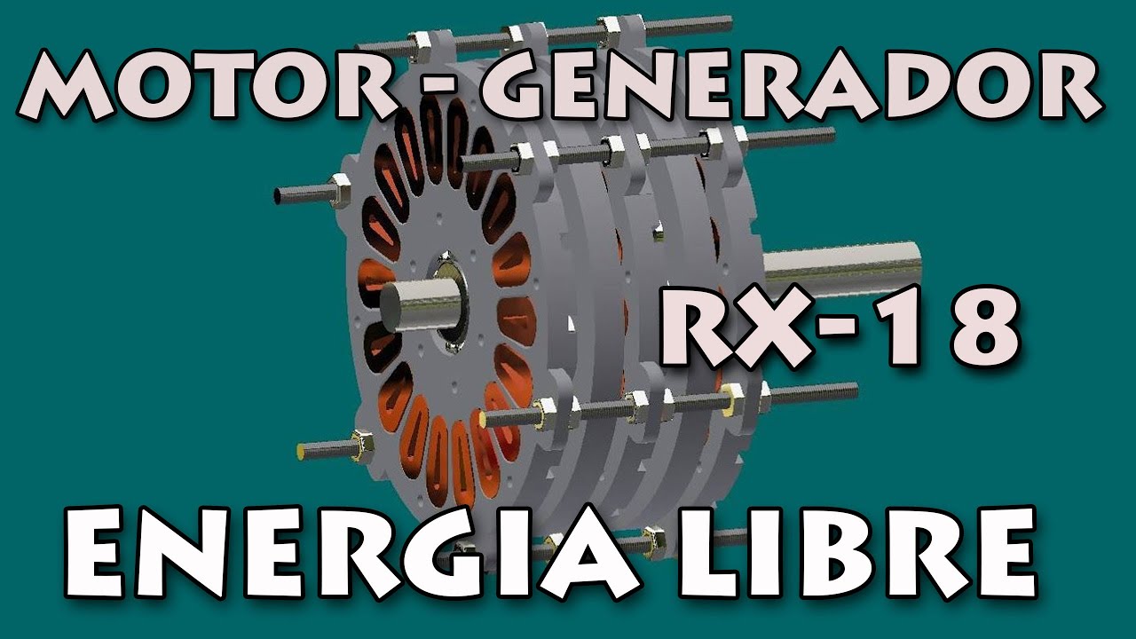 Energ&iacute;a libre, motor generador electromagn&eacute;tico  de energ&iacute;a ilimitada.