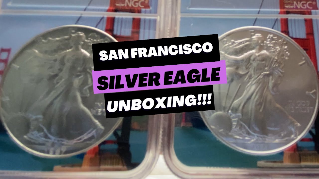 US Mint American Silver Eagle Unboxing Emergency Production Coins in NGC San Francisco Holder!