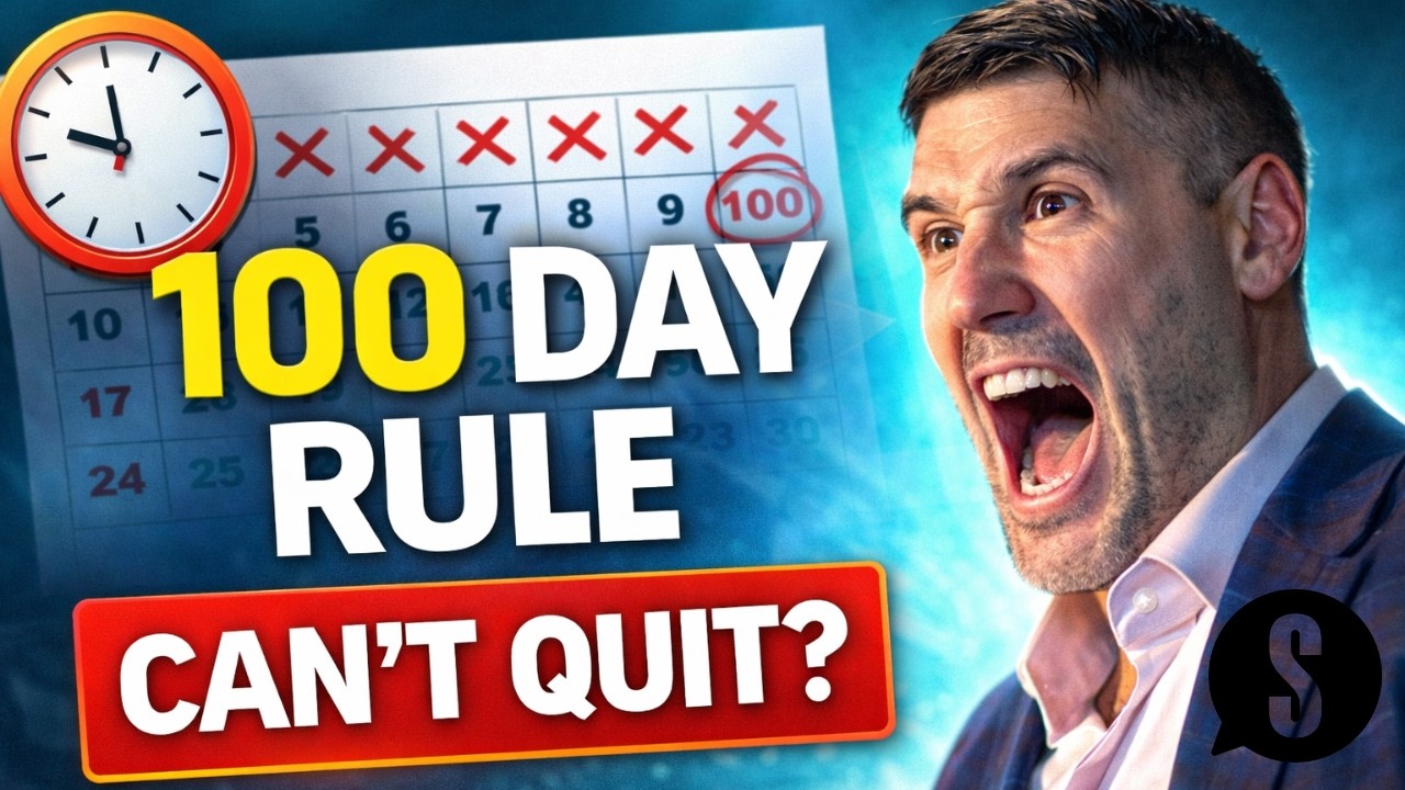 The 100 day Rule. Consistency over Quality