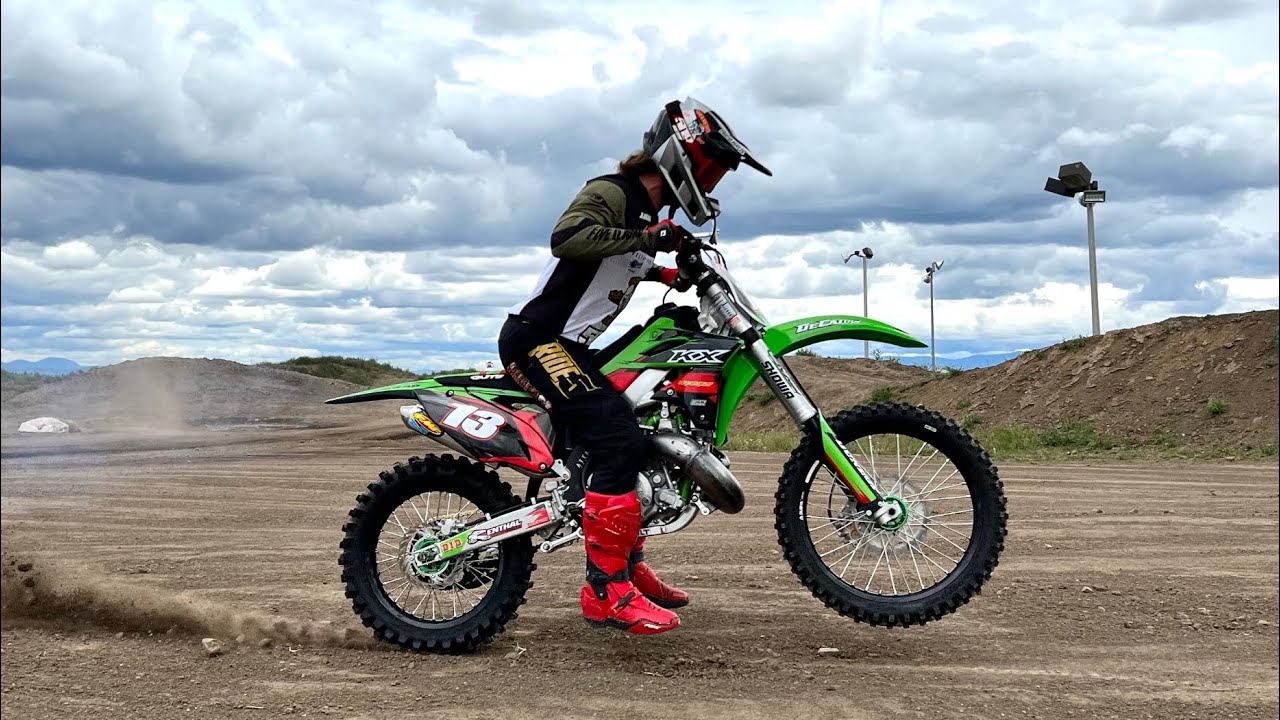 Modern KX500 AF Track Day